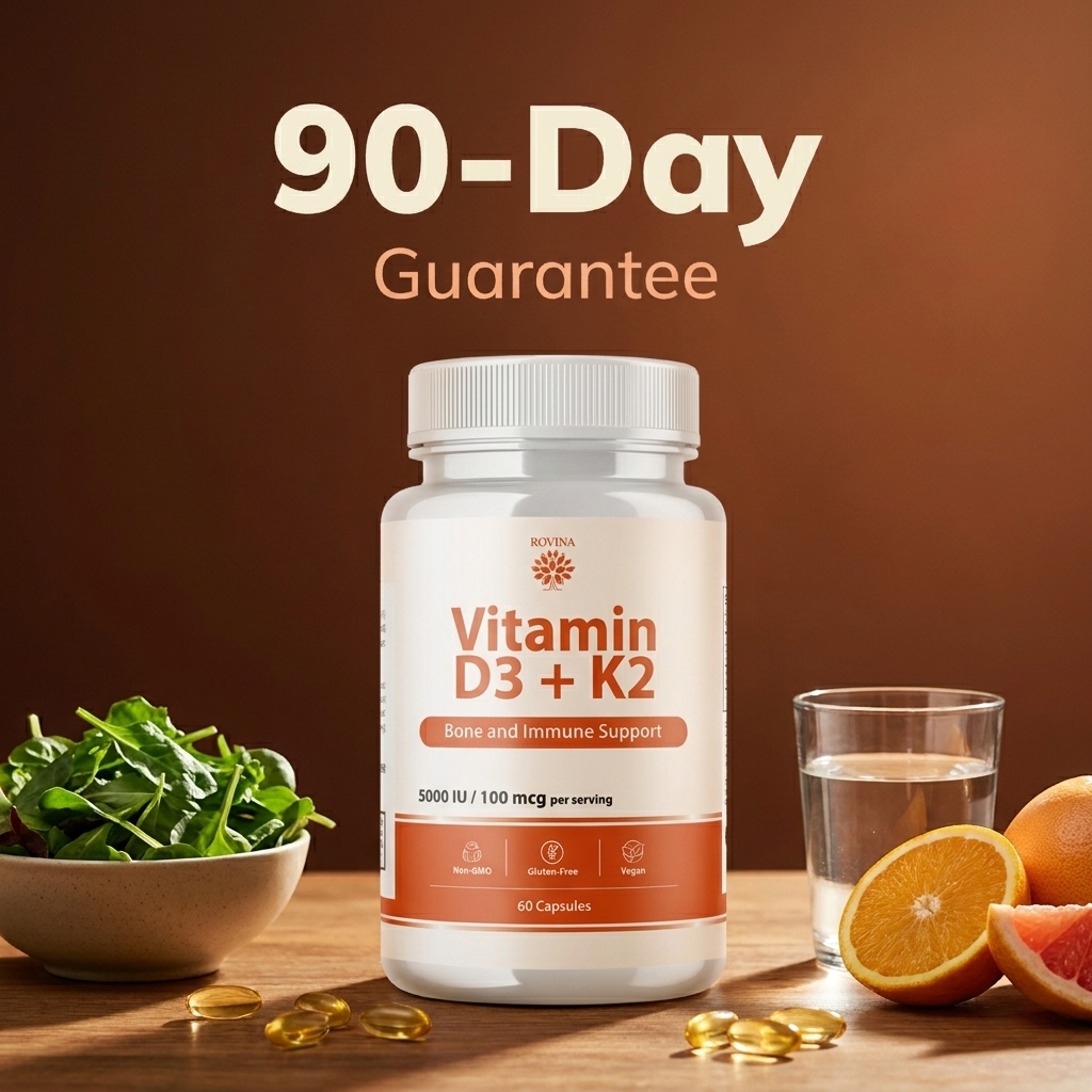 Rovina Vitamin D3 + K2