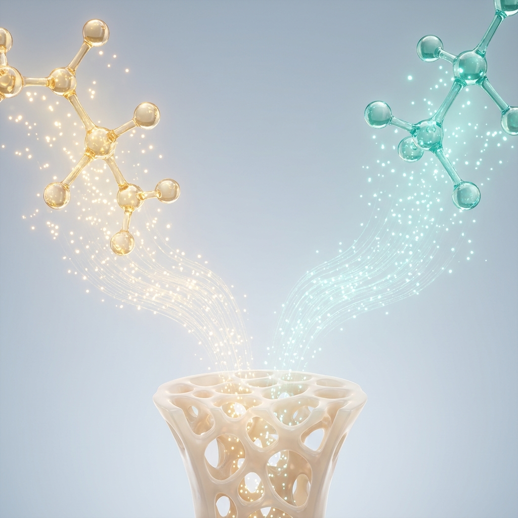 Vitamin D3 and K2 molecules directing calcium toward bone lattice