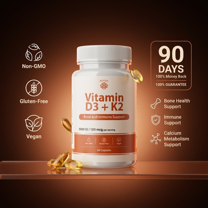 Rovina Vitamin D3 + K2