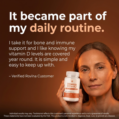 Rovina Vitamin D3 + K2