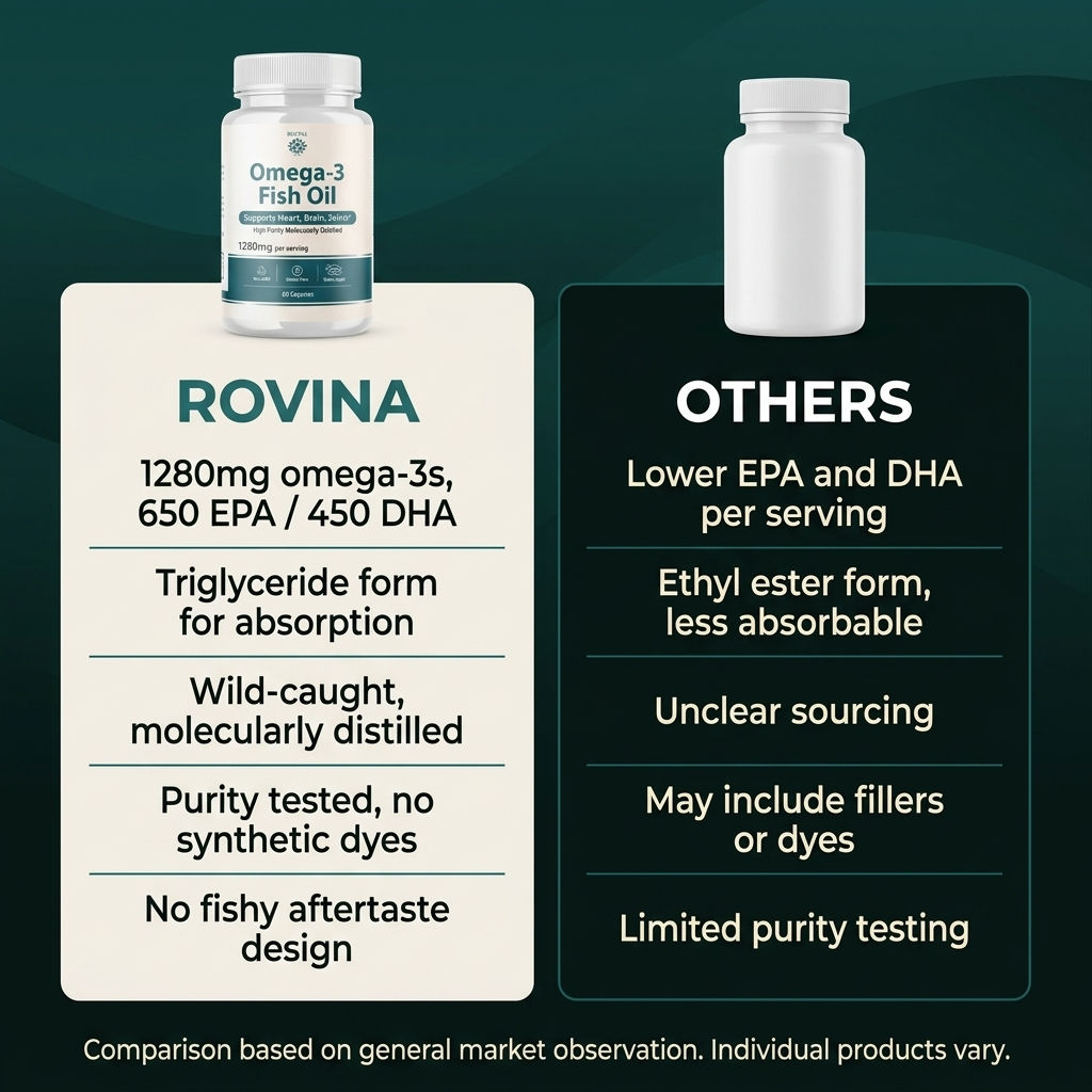 Rovina Omega-3 Fish Oil