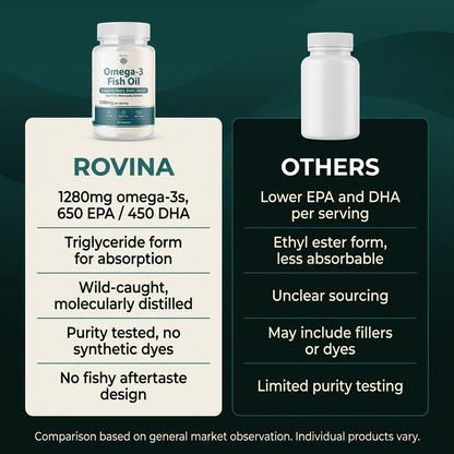 Rovina Omega-3 Fish Oil