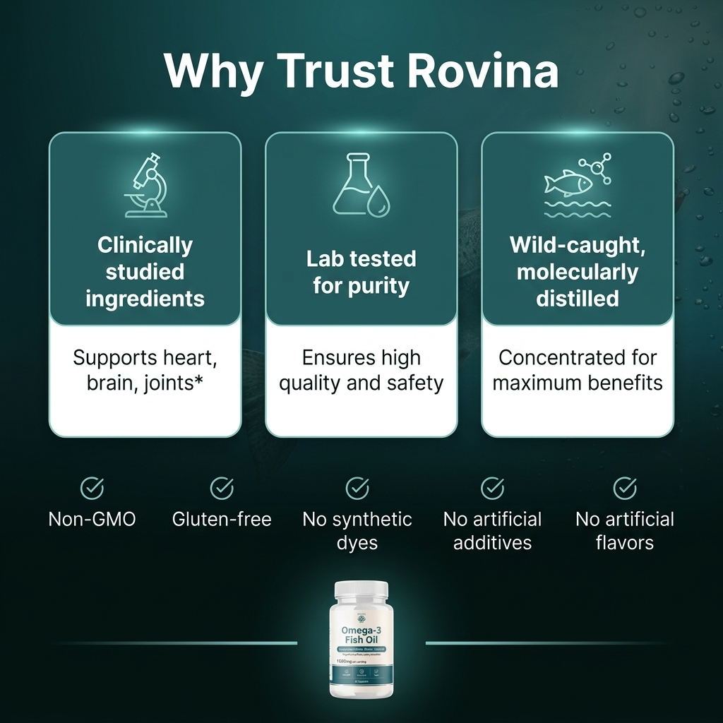 Rovina Omega-3 Fish Oil